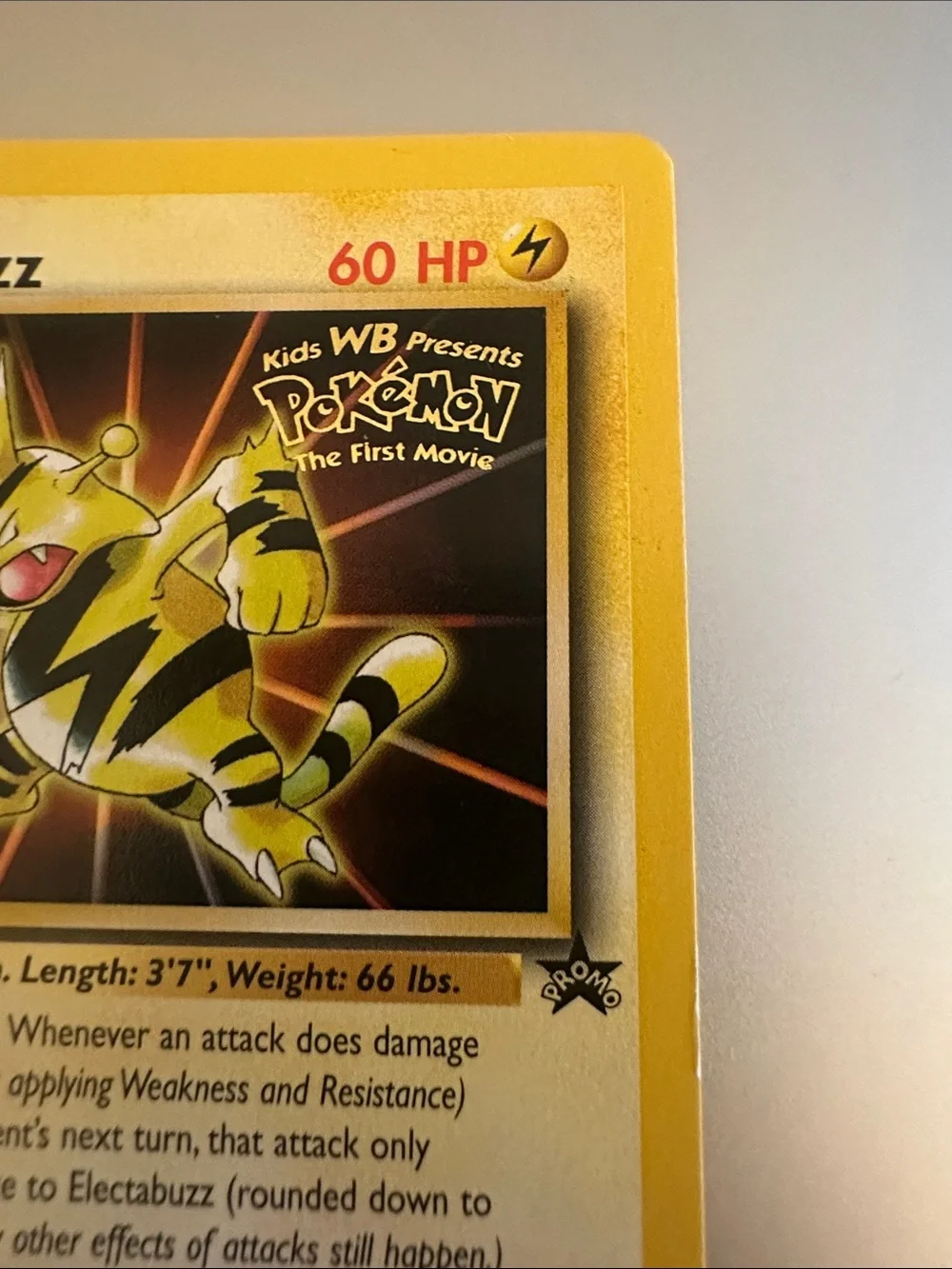 Electabuzz Pokémon Trading Card #2 Black Star Promo